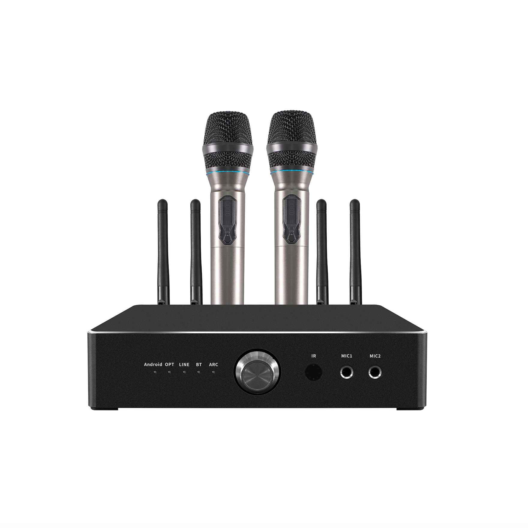 KTV Network Player Power Amplifier & Microphone Set