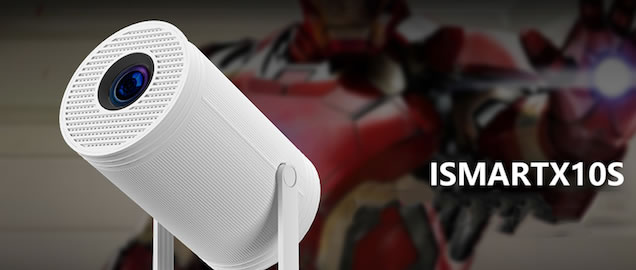 Enjoy Big-Screen Home Leisure on a Budget | ISMARTX10S Portable Smart Projector